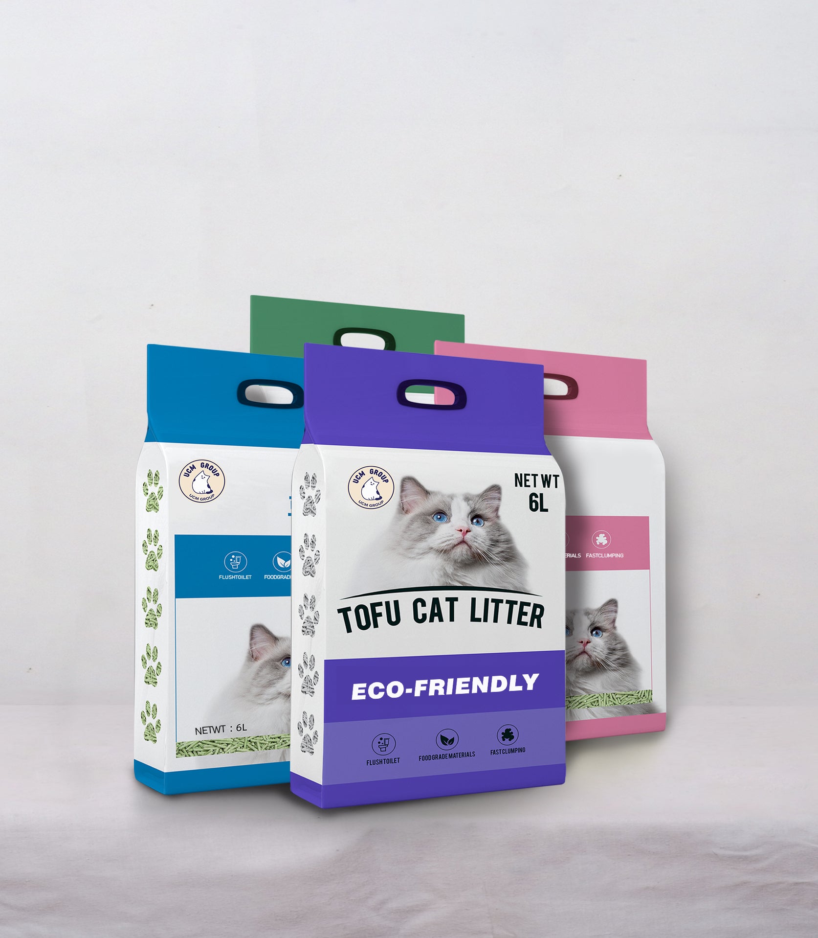 Natural Clumping Flushable Cat Litter